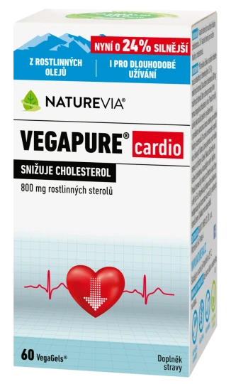NATUREVIA Vegapure cardio 800 mg 60 kapsúl