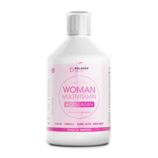 KOLAGENDRINK Woman multivitamin + collagen sirup multivitamín pre ženy 500 ml