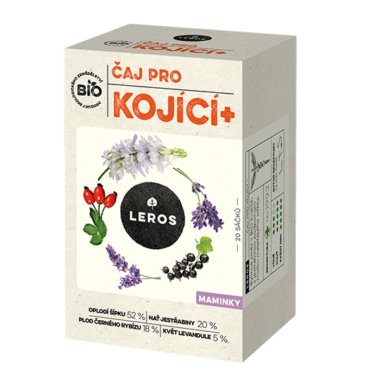 LEROS BIO čaj pre dojčiace mamičky 20 x 2 g