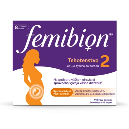 FEMIBION 2 Tehotenstvo 56 tabliet + 56 kapsúl