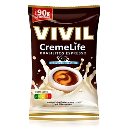 VIVIL Bonbons cremelife drops espresso 90 g