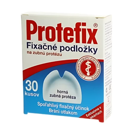 PROTEFIX Fixačné podložky na hornú zubnú protézu 30 ks