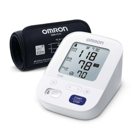 OMRON M3 Comfort tlakomer + adaptér set