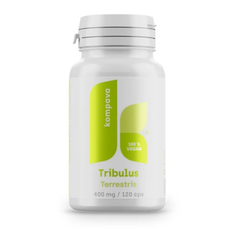 KOMPAVA Tribulus terrestris 400 mg 120 kapsúl