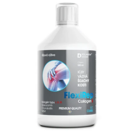 KOLAGENDRINK FlexiRep collagen 3 lesné ovocie 500 ml