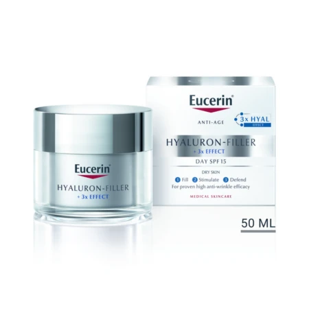 EUCERIN Hyaluron-filler denný krém proti vráskam suchá pleť 50 ml