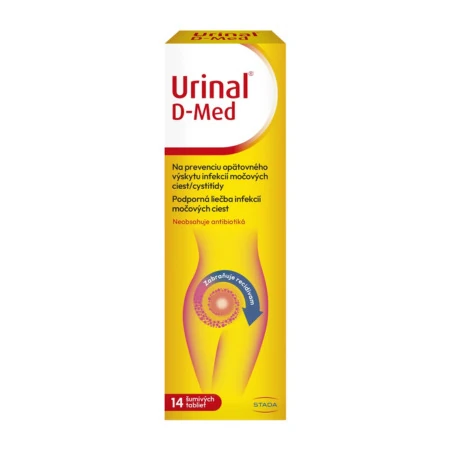 URINAL D-Med 14 šumivých tabliet