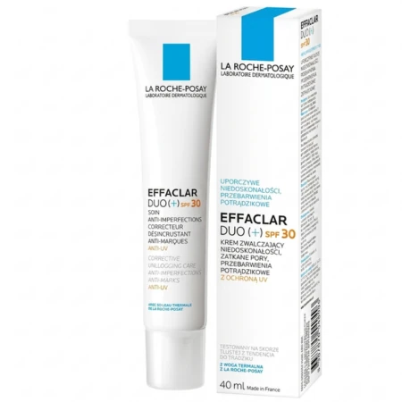 LA ROCHE-POSAY Effaclar duo+m SPF30 starostlivosť proti nedokonalostiam 40 ml