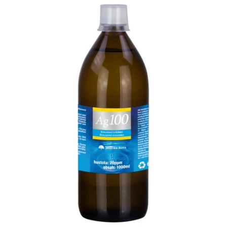 PHARMA ACTIV Koloidné striebro Ag100 hustota 20ppm inov.2026 1000 ml