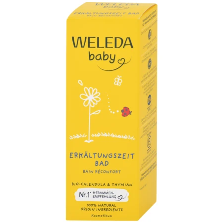 WELEDA Baby nechtíkový kúpeľ pri prechladnutí 75 ml