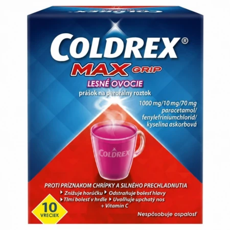 COLDREX Maxgrip lesné ovocie 10 ks