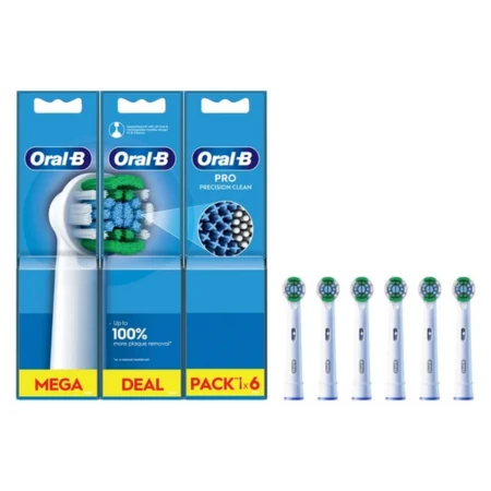 ORAL-B Precision clean čistiace hlavice 6 ks
