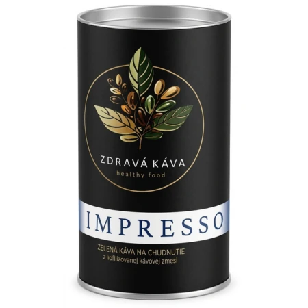 ZDRAVÁ KÁVA Slimpresso zelená káva 150 g