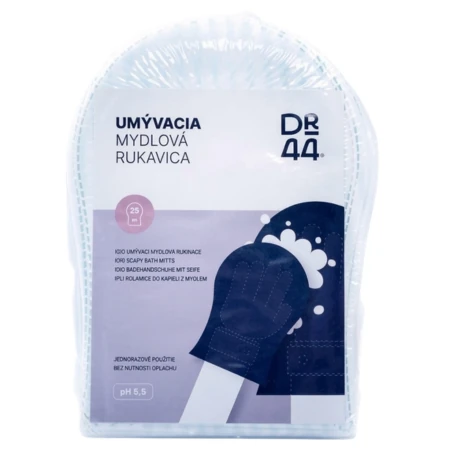 DR44 Umývacia mydlová rukavica 1 x 25 ks