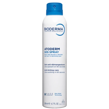 BIODERMA Atoderm SOS upokojujúci sprej proti svrbeniu 200 ml