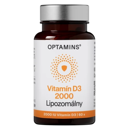 OPTAMINS Vitamín D3 2000 lipozomálny 60 kapsúl