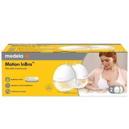 MEDELA Odsávačka mlieka elektrická motion inBra double 1 x 2 ks