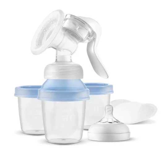 PHILIPS AVENT Odsávačka mlieka manuálna SCF430/13  + VIA set