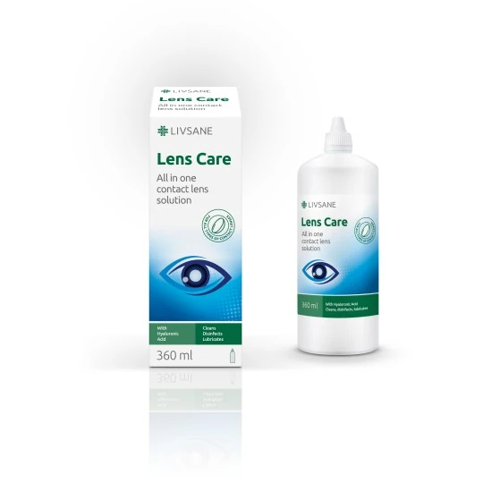 LIVSANE Roztok na kontaktné šošovky 360 ml
