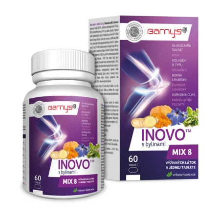 BARNY´S Inovo s bylinami mix8 60 kapsúl