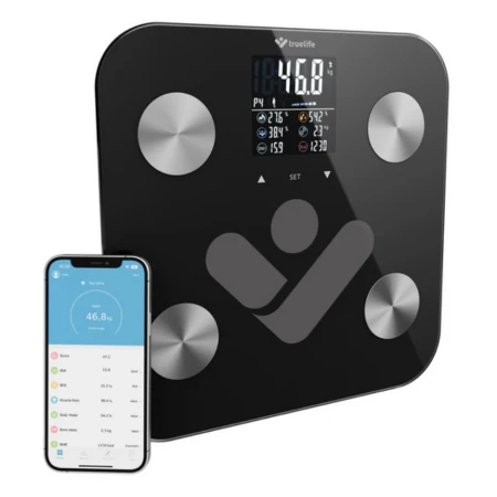 TRUELIFE Fitshape S6 BT black osobná váha 1 ks