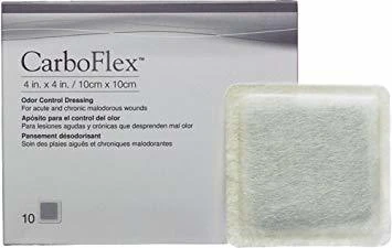 CARBOFLEX OBVAZ POHLCUJÚCI ZÁPACH 10x10cm 10 ks