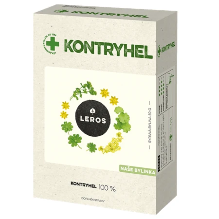 LEROS Kontryhel sypaný bylinný čaj 1x50 g