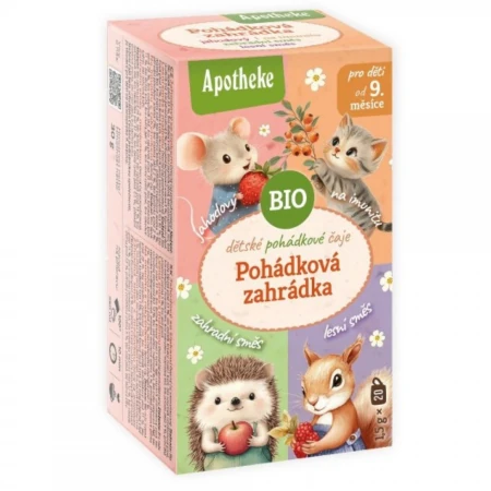 APOTHEKE Rozprávková záhradka ovocné a bylinné čaje bio od ukon. 9 mesiac 20 x 1,5 g