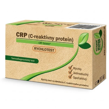 VITAMIN STATION Rýchlotest CRP samodiagnostický test z krvi 1 x 1 ks