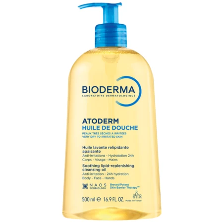 BIODERMA Atoderm sprchový olej suchá a atopická pokožka 500 ml