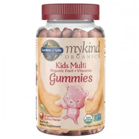 GARDEN OF LIFE Multi kids gummies pre deti s čerešňovou príchuťou 120 ks