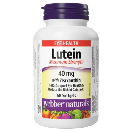 WEBBER NATURALS Luteín 40 mg 60 kapsula