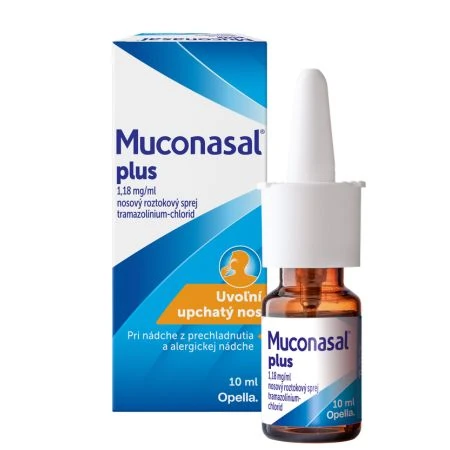 MUCONASAL Plus nosný sprej 10 ml