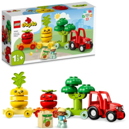 LEGO Duplo traktor so zeleninou a ovocím 1 x 1 ks