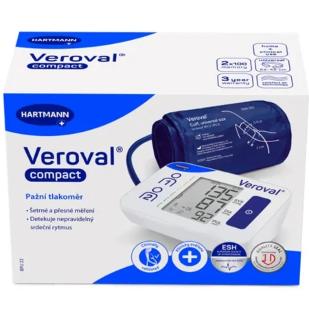VEROVAL Compact BPU 22 tlakomer digitálny ramenný s univerzálnou manžetou 1 ks