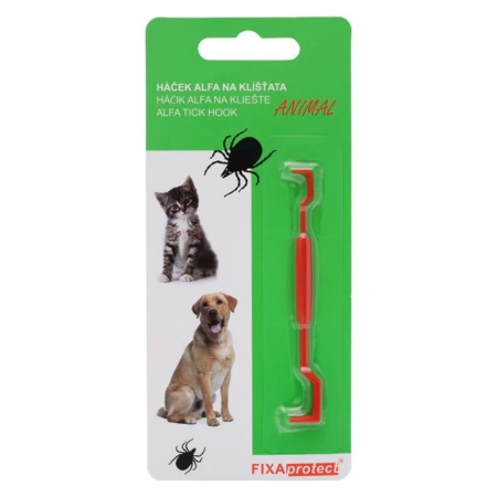 ALFA ANIMAL Háčik na kliešťov 1 kus