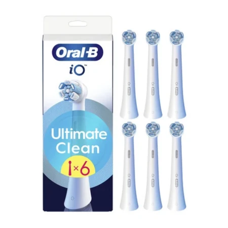 ORAL-B iO Series ultimate clean originálne čistiace hlavice štetinky crisscross 6 ks