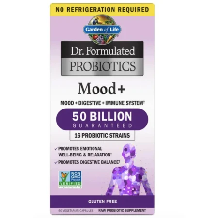Dr.FORMULATED Probiotiká mood 50 miliárd CFU 16 kmeňov 60 kapsúl