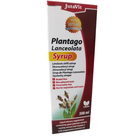 JUTAVIT Skorocelový sirup + vitamín C 300 ml