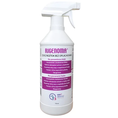RIGENOMA Čistiaci roztok bez oplachovania s Ozoile sprej 750 ml