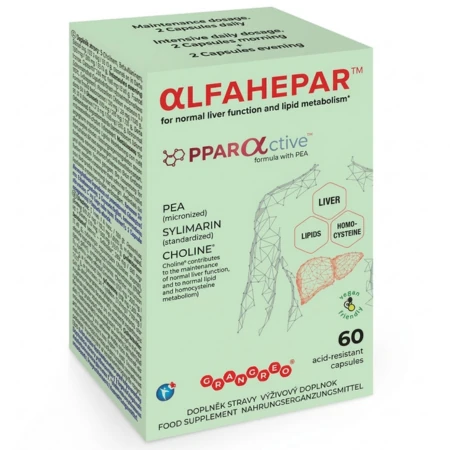 ALFAHEPAR 1 x 60 kapsúl