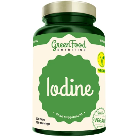 GREENFOOD Jód 120 kapsúl