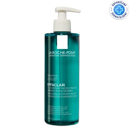 LA ROCHE-POSAY Effaclar mikropeelingový gél 400 ml