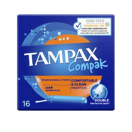 TAMPAX Compak super plus 16 ks