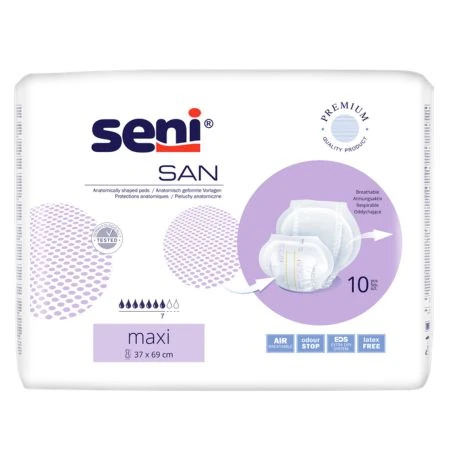 SENI San air maxi vkladacie plienky 10 kusov