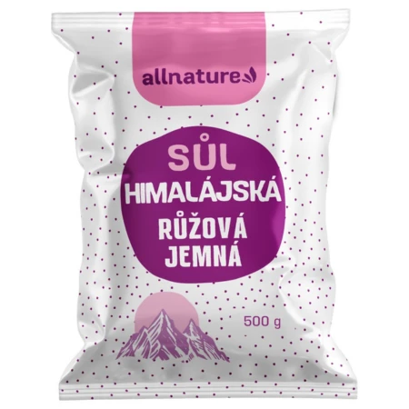ALLNATURE Himalájska soľ ružová jemná 500 g
