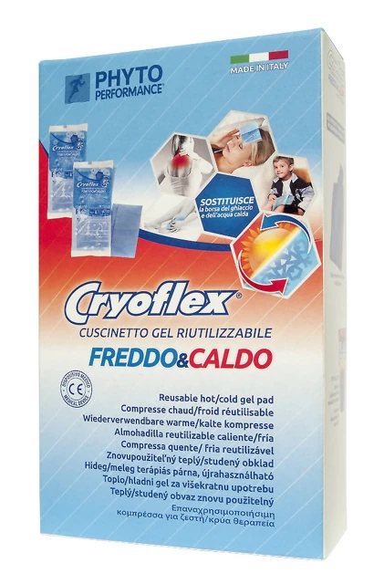 CRYOFLEX studený/teplý gélový obklad 27 x 12 cm 2 kusy