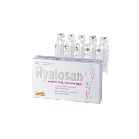 DR. MÜLLER Hyalosan vaginálne čapíky 10 kusov