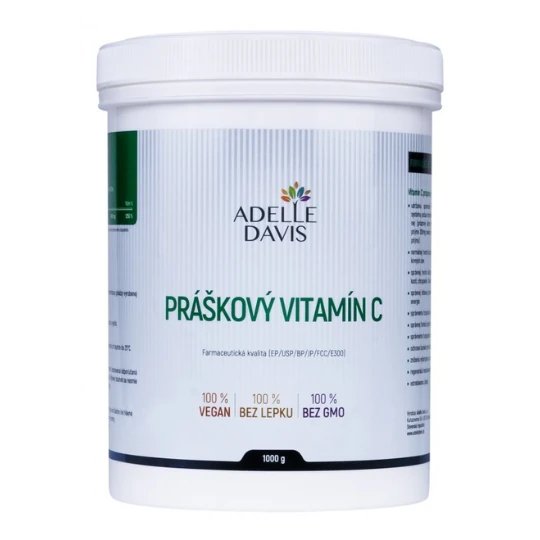 ADELLE DAVIS Práškový vitamín c 1000 g