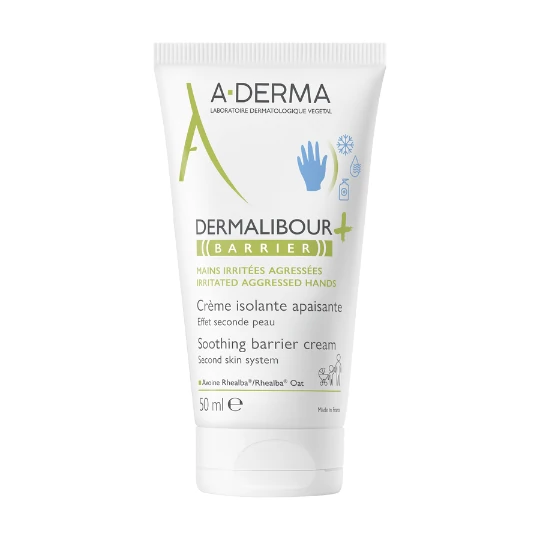 A-DERMA Dermalibour+ barrier ochranný krém upokojujúci 50 ml
